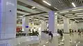 Waiting area in Halim HSR station