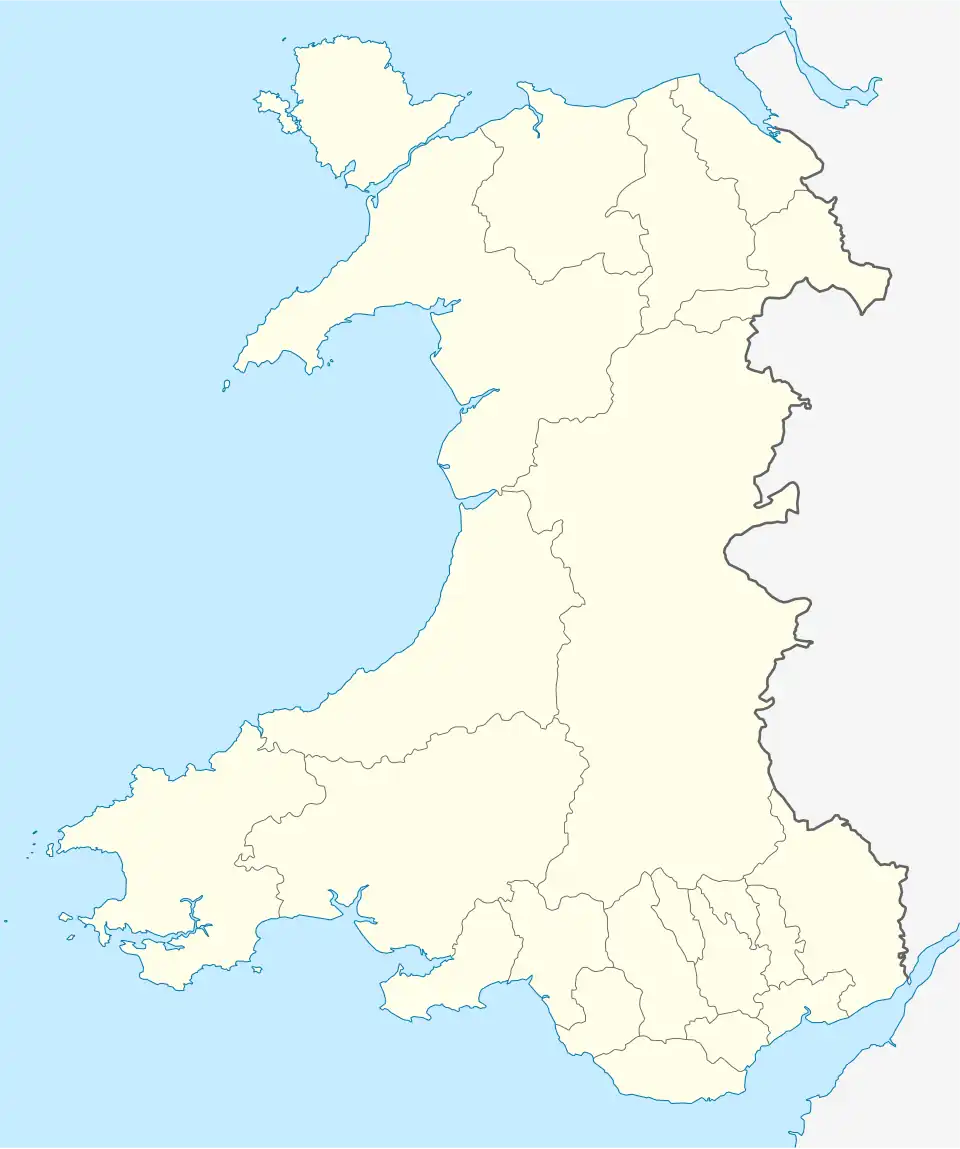 Seven Eyes is located in Wales