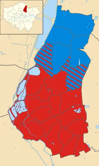 2014 results map