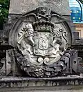 Coat of arms von der Osten-Sacken, Russischer Friedhof Wiesbaden