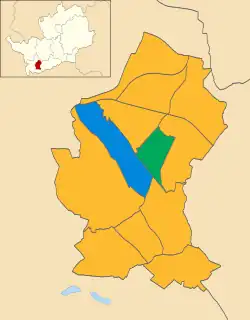 2003 results map