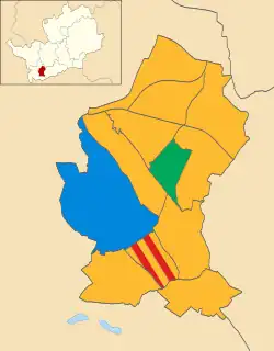 2006 results map