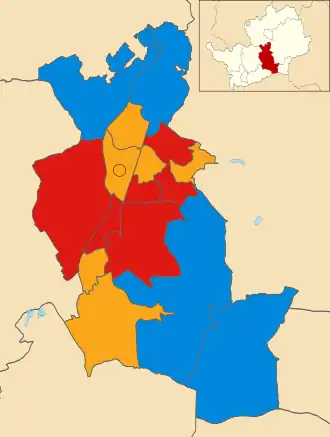 2022 results map