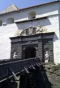 Wenzel gate, the main entrance (1653)