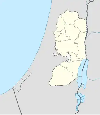 Mehola is located in the West Bank