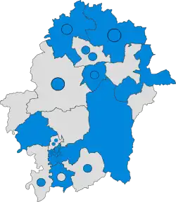 2015 results map