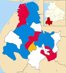 2018 results map