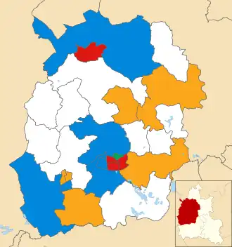 2023 results map