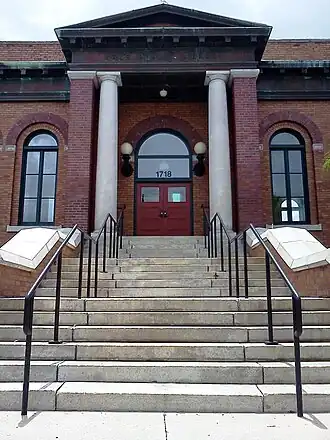West Tampa Free Public Library, built in 1914 in Tampa, Florida
