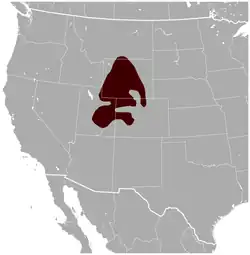 Map of range