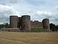 White Castle, inner ward gatehouse and curtain wall