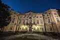 The front of the Palace at dusk - July 2011