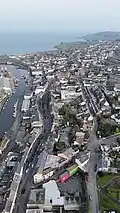 Aerial view of Wicklow