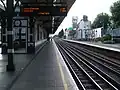 Southbound platform looking north