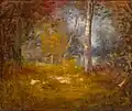 Woodland Pool by George Inness, 1891