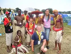 Image 27Scouting friends from around the world at the 21st World Scout Jamboree, Aug 01, 2007, England
