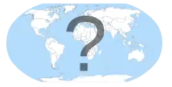 Missing location of the bidding cities