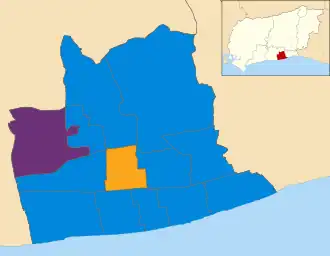 2016 results map