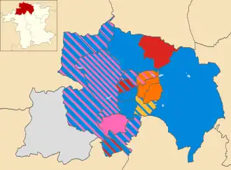 2004 results map