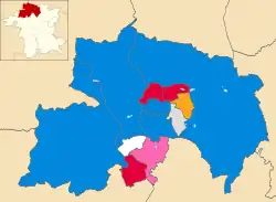 2016 results map