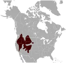 Map of range