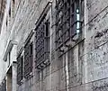 Window reveal and ironwork