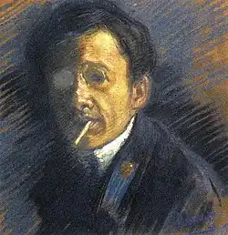 Yury Annenkov — selfportrait