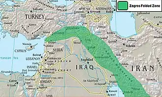 Zagros Folded Zone