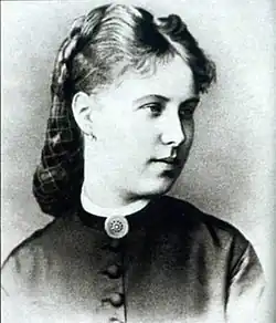 Zinaida Nekrasova in 1870