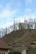Site of Cseklész castle