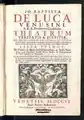 Theatrum veritatis et justitiae, 1706