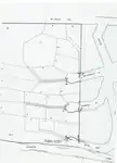 Original St. John's Wood Hill subdivision plan submitted to Brisbane City Council.